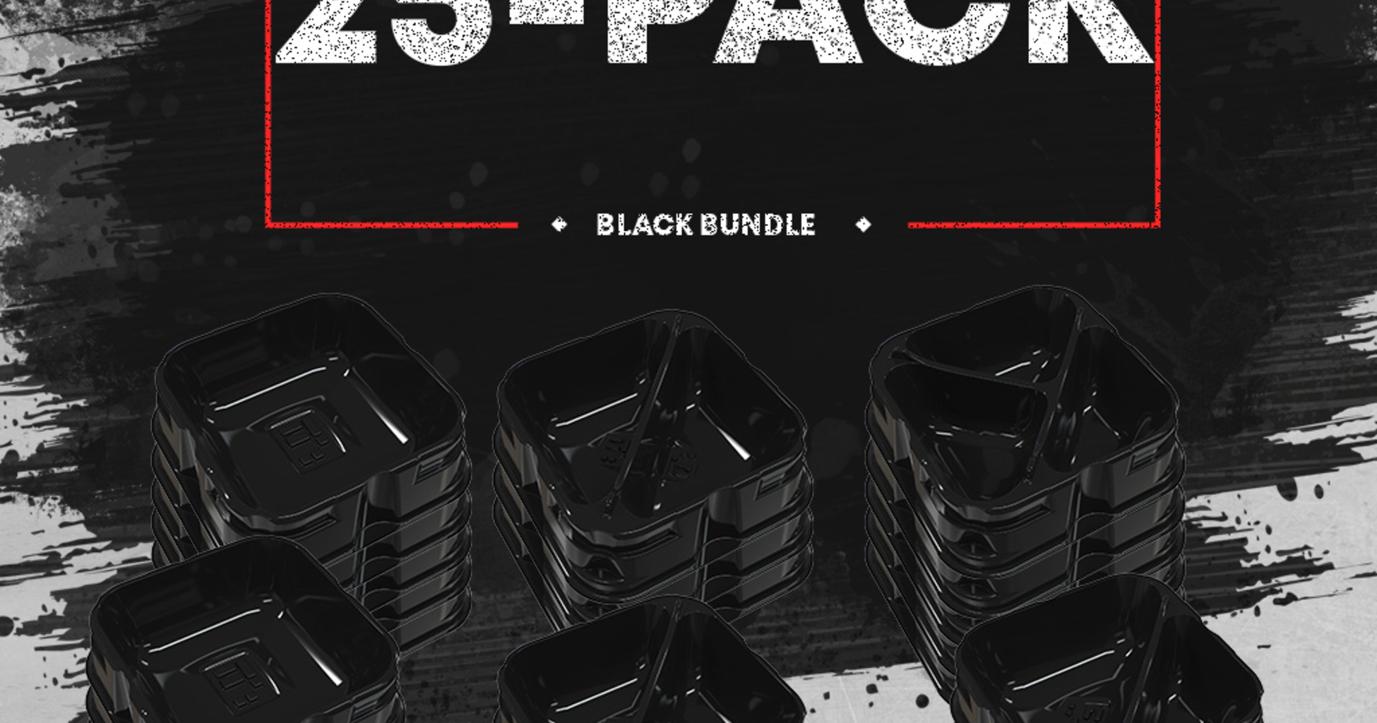 Forsaken by GameTrayz XTrayz Pack (25pc, black) Gamefound