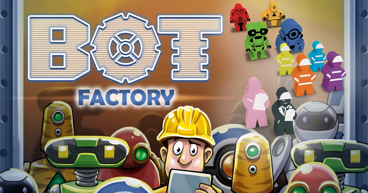 Bot Factory un jeu de placement d'ouvriers sur Gamefound
