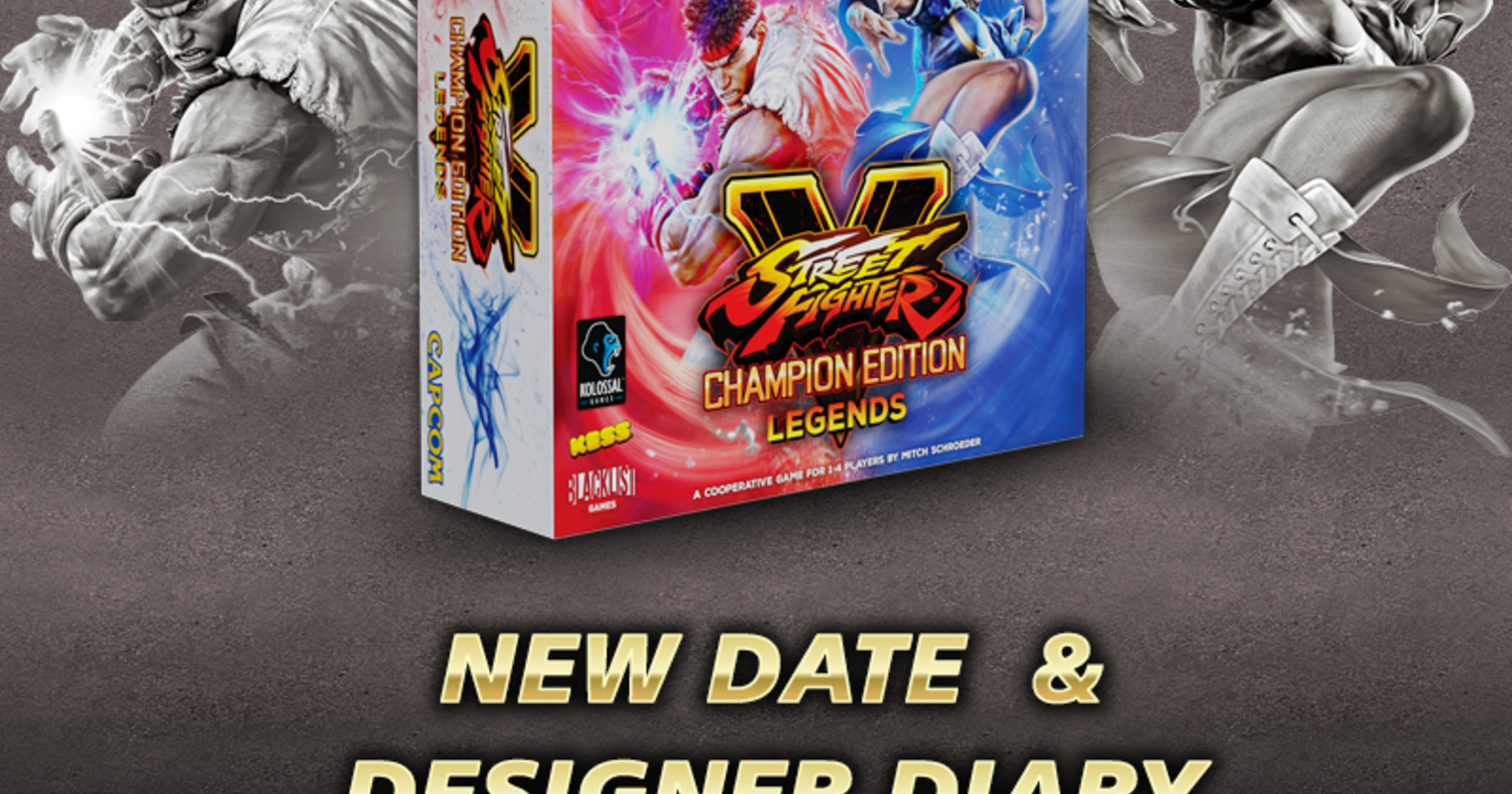 Street Fighter V: Champion Edition Legends Now Live on Gamefound