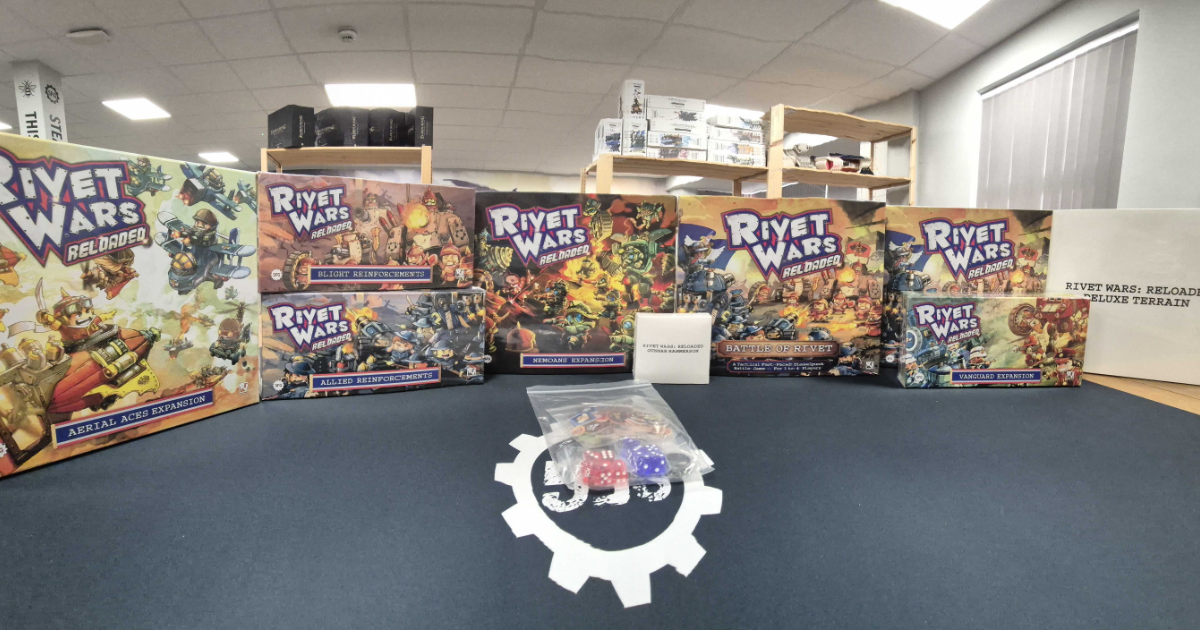 Microgames Rivets Rivet Wars: Reloaded by Steamforged Games - Latest Production Intel ...