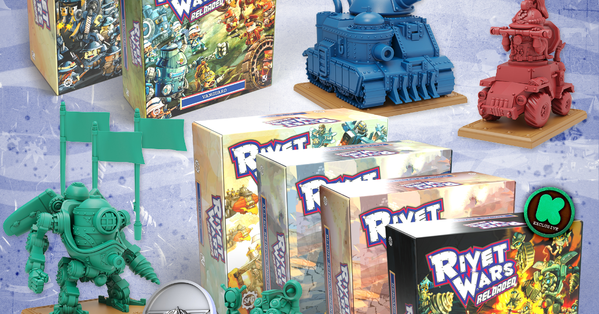 Rivet Wars Reloaded by Games Late Gameplay Allin