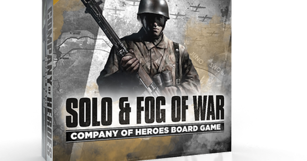 2nd Edition Company of Heroes Board Game by Bad Crow Games Solo & Fog of War Gamefound