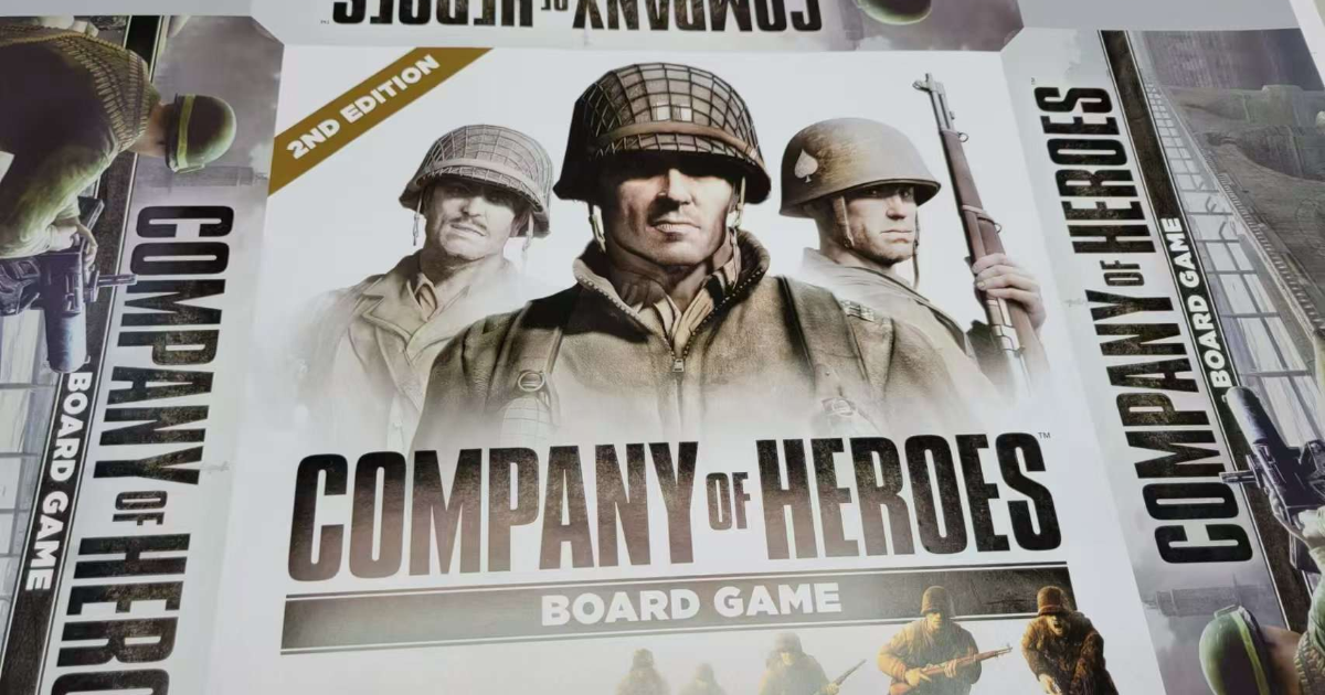 Company Of Heroes Board Game 2nd Edition 2nd Edition Company of Heroes Board Game by Bad Crow Games - New