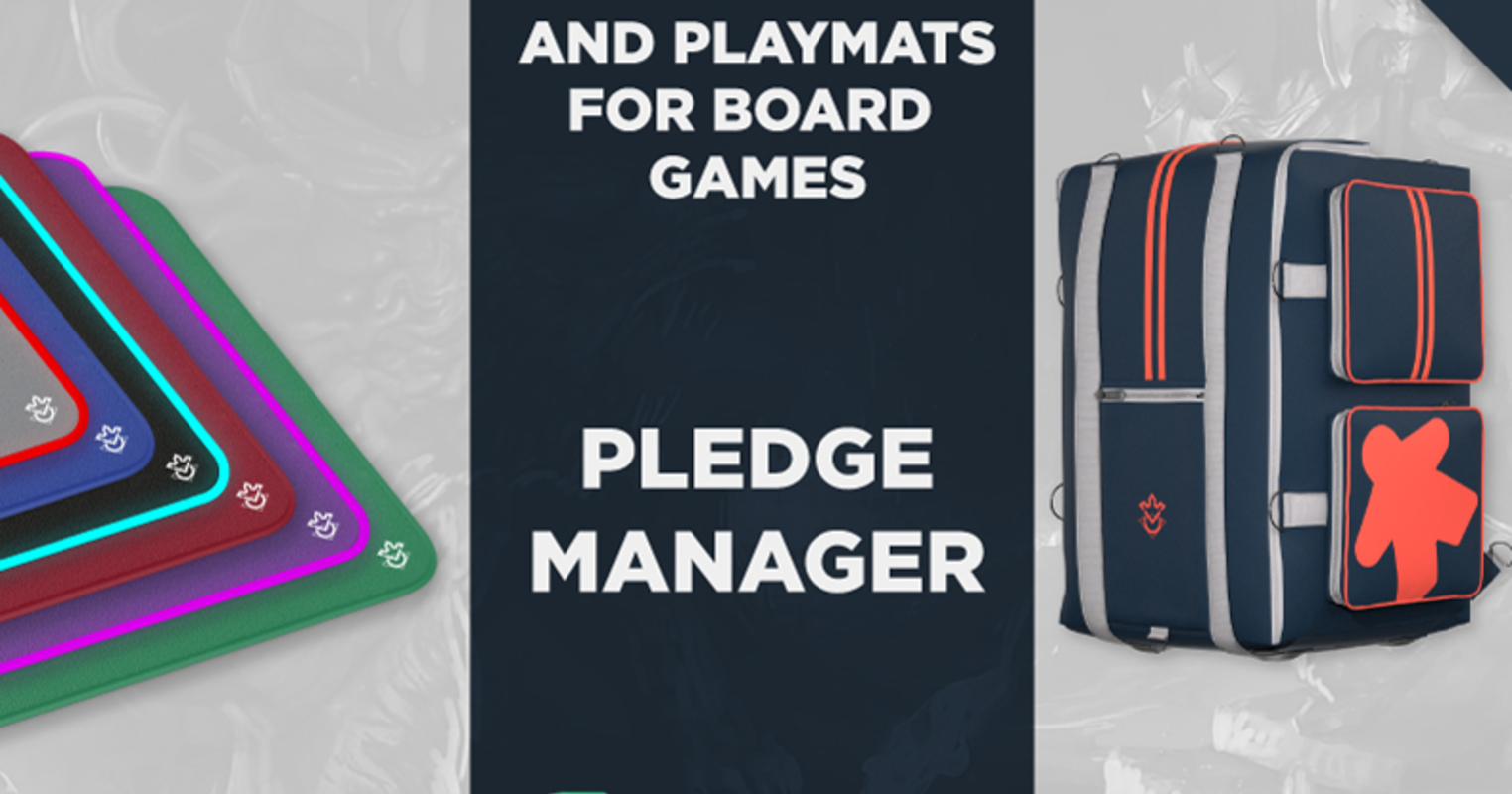 Custom Bags and Playmats for Board Games by Crafting Kingdoms Pledge