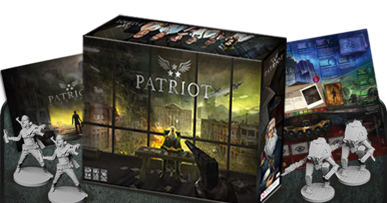Patriot An Immersive 16 Player Board Game by Wildrobotgames Patriot
