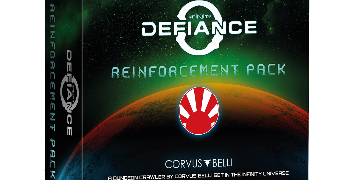 Defiance Model By Code Infinity Infinity Defiance by Corvus Belli - JSA Reinforcement Pack - Gamefound