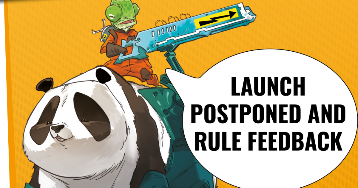TDO by King Racoon Launch postponed and rule feedback Gamefound