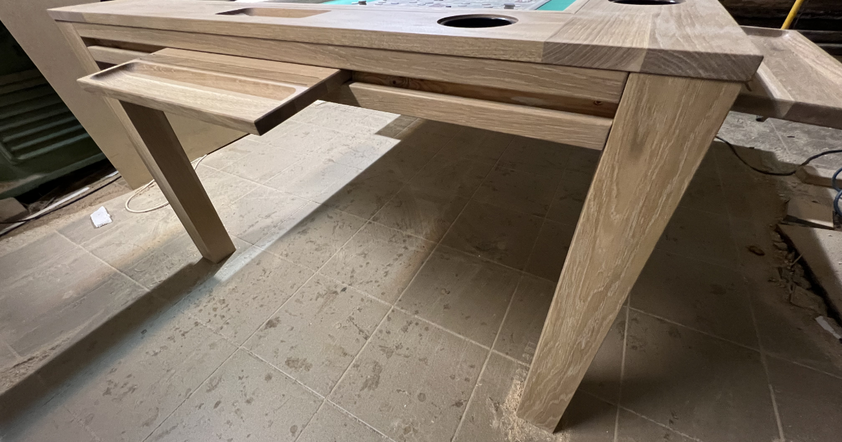 Tailor-made Board Game Tables by The Crown - LP Board Gamet Table MODEL "SOJOURN" 140x140 ...