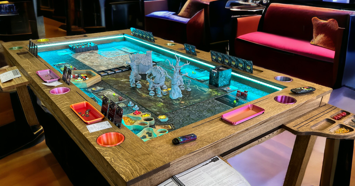 Tailormade Board Game Tables by The Crown Gamefound