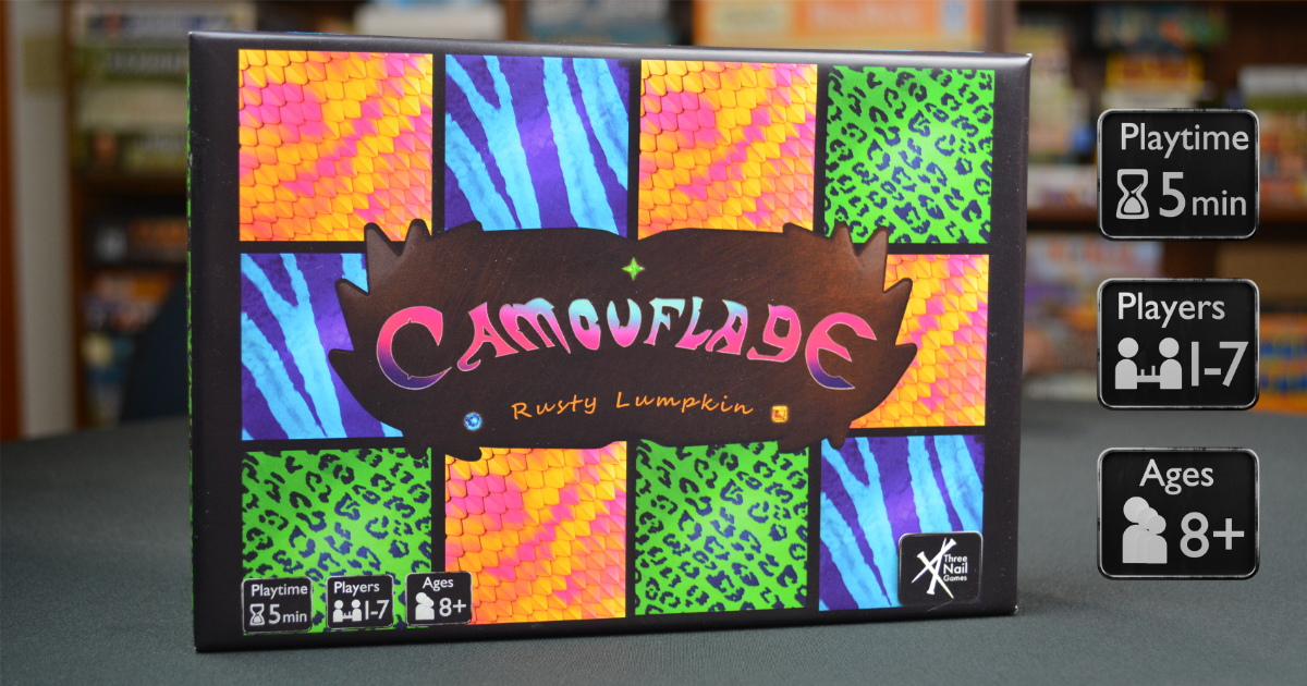 Camouflage! by Three Nail Games - Gamefound