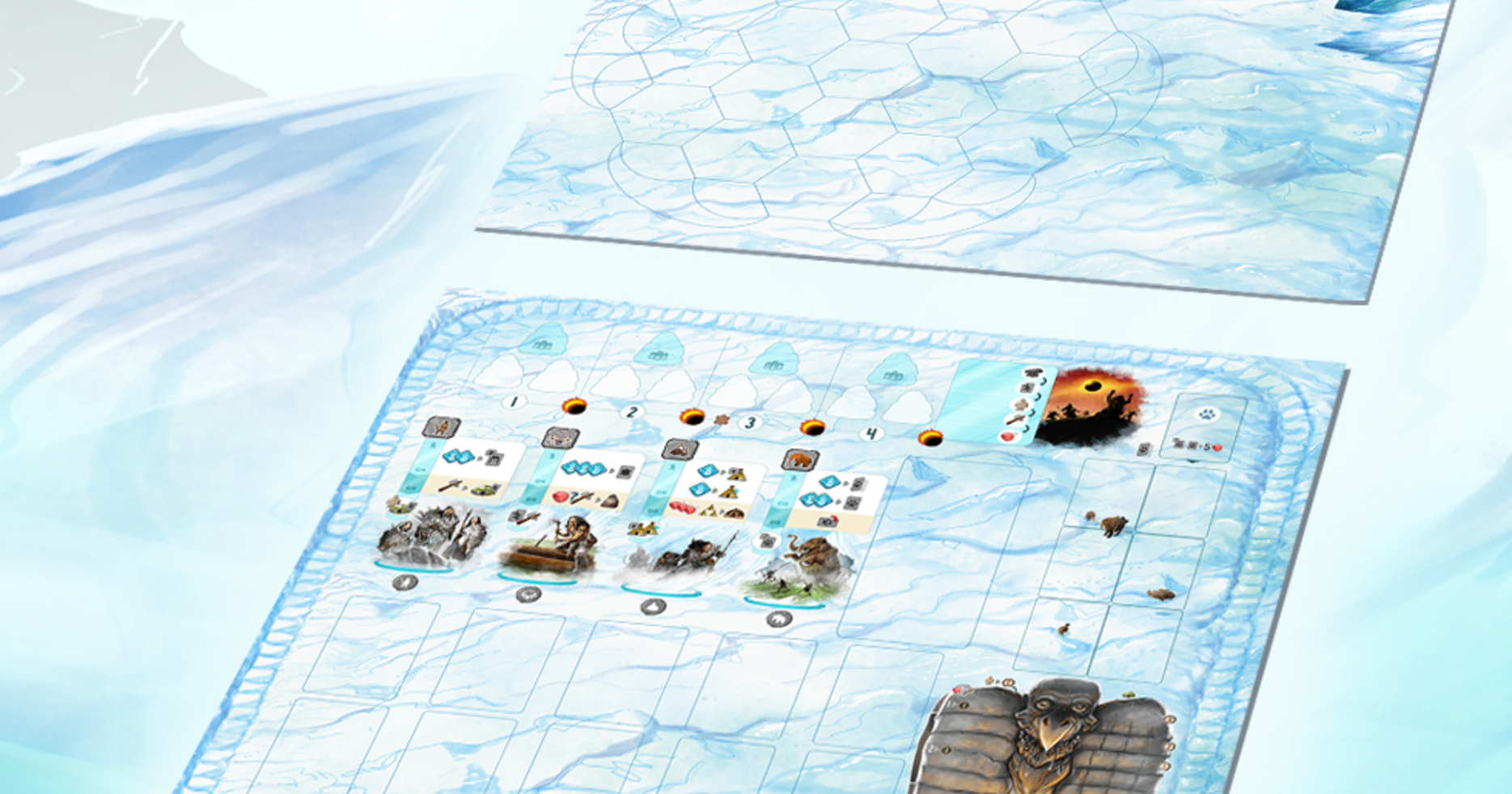 UNCONSCIOUS MIND by Fantasia Games Large Playmat Two Pieces Board