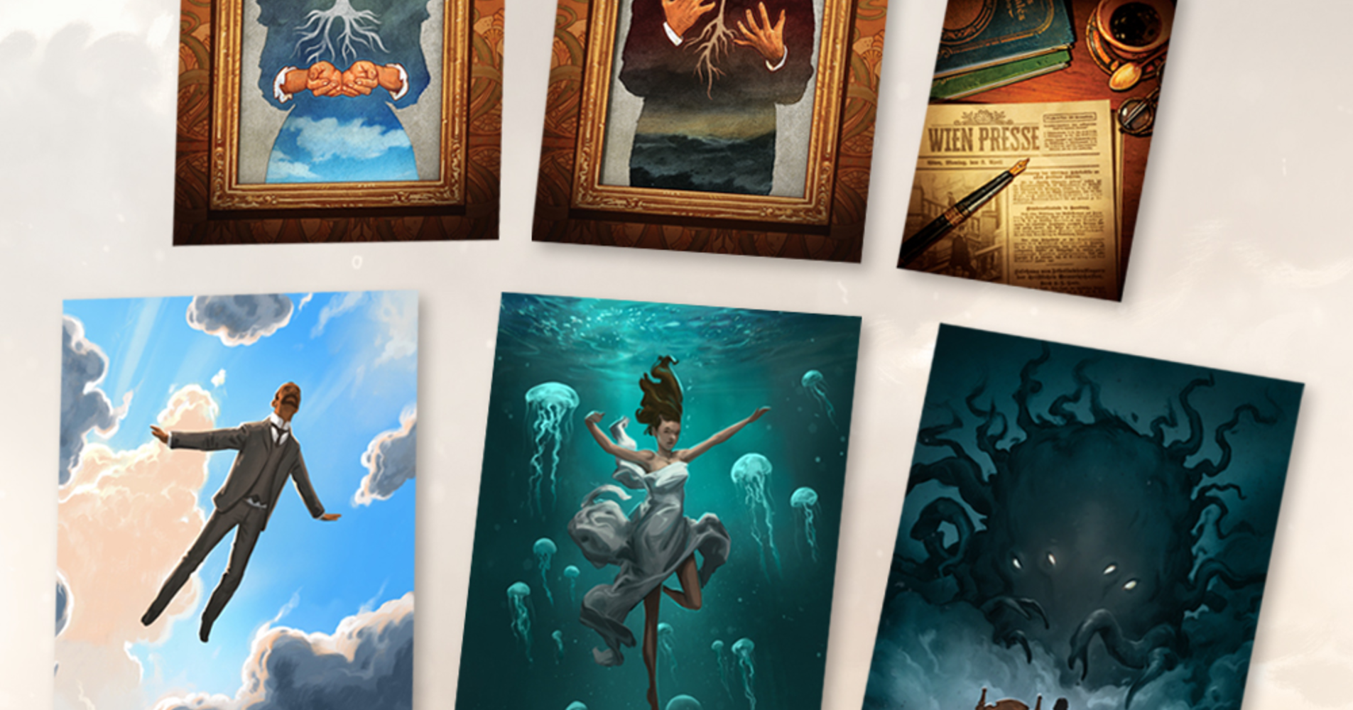 UNCONSCIOUS MIND by Fantasia Games - Premium Custom Sleeves - Gamefound UNCONSCIOUS MIND by Fantasia Games - Premium Custom Sleeves - Gamefound