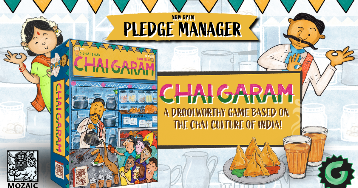 CHAI GARAM by MOZAIC GAMES Gamefound
