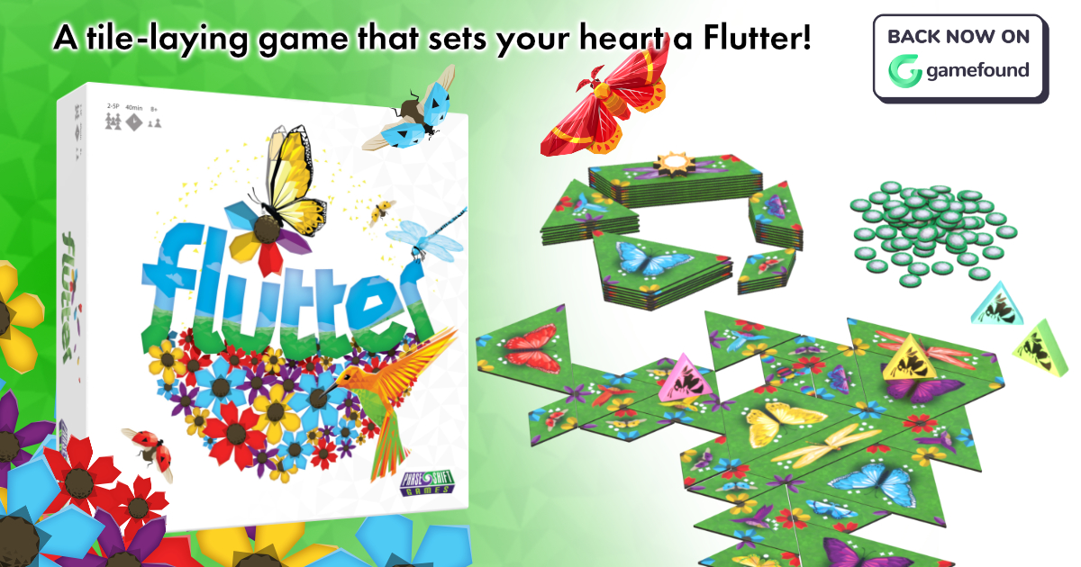 Flutter by Phase Shift Games Your pledge Gamefound