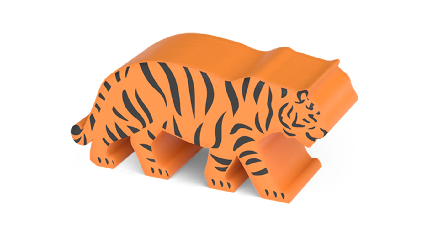 Zoo Tycoon: The Board Game by Treeceratops - Deluxe Animal Meeple set