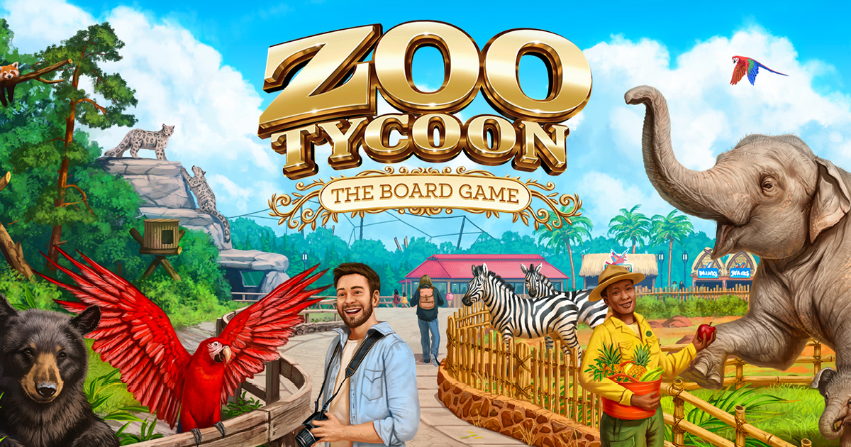 Zoo Tycoon: The Board Game will let you build a zoo on your table