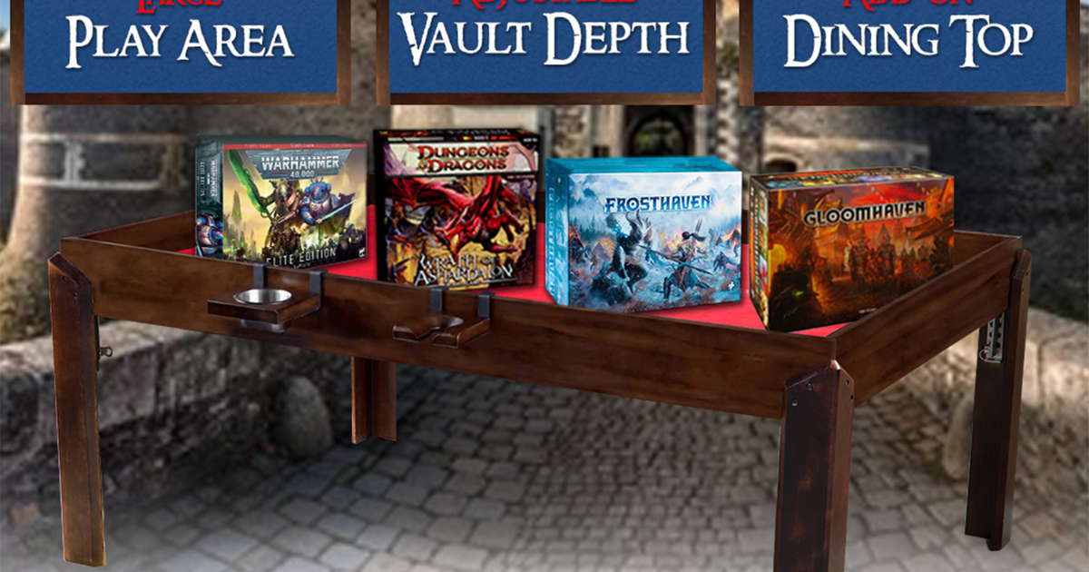 The Nilo War Table A Board Gaming Table by NileErnst Gamefound