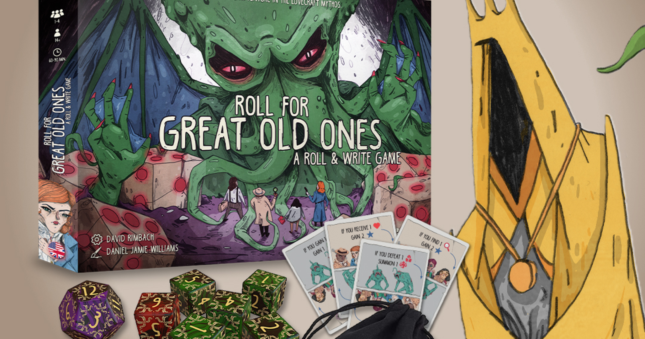 Roll for great old ones a roll write game by hodari spiele gamefound