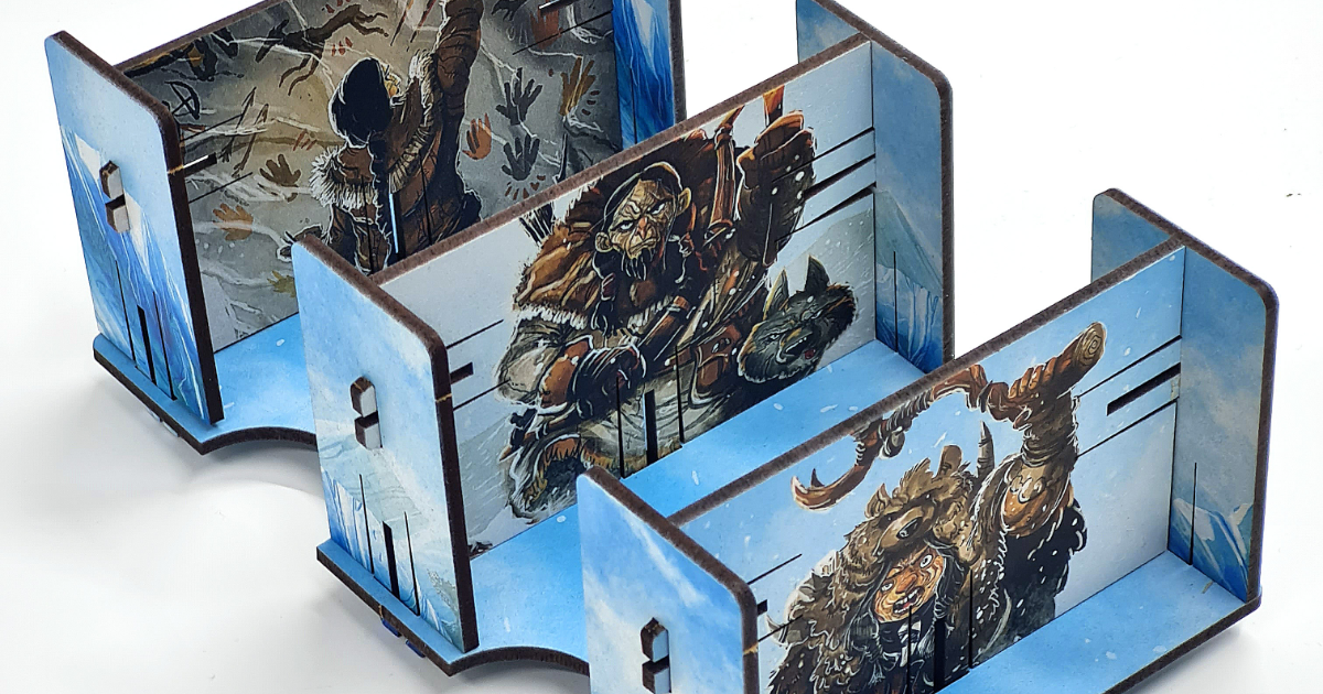 Colorful inserts with original artworks for popular games 2 by ...