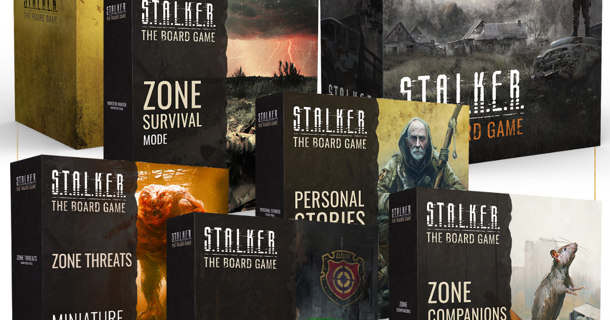 S.T.A.L.K.E.R. The Board Game By Awaken Realms - S.T.A.L.K.E.R. Veteran ...