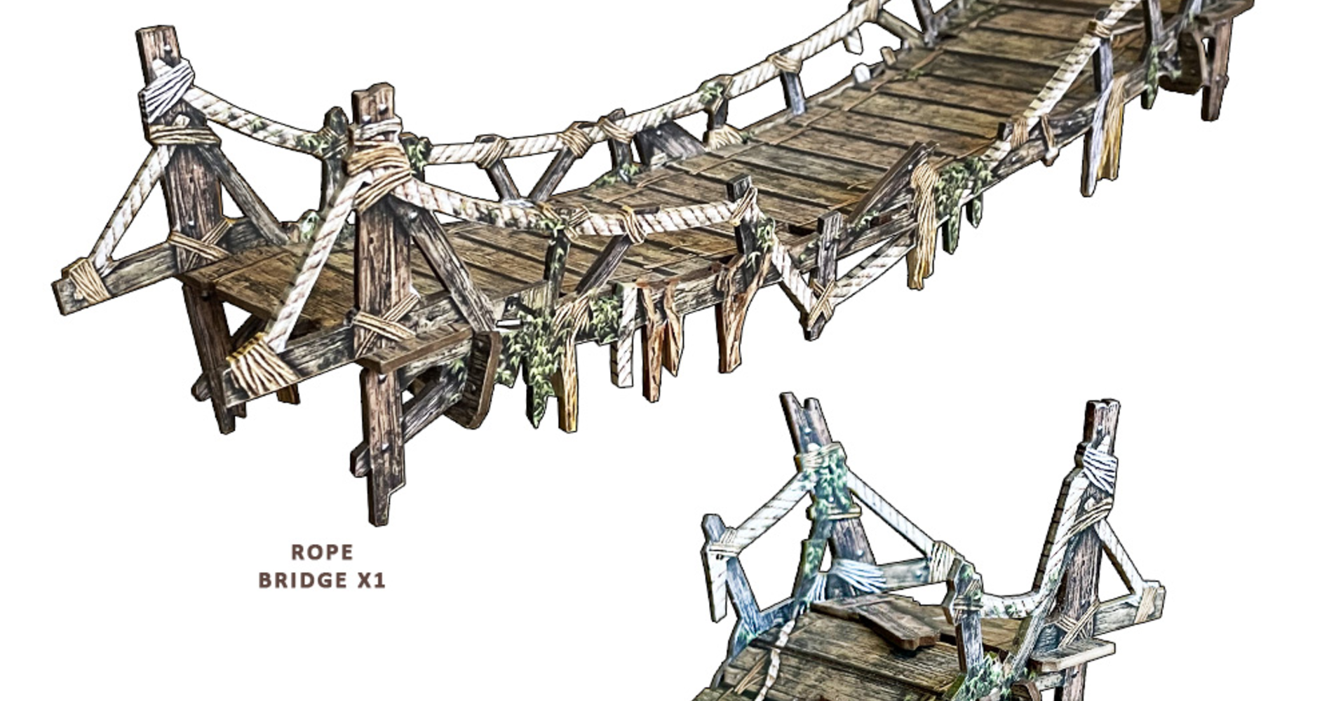 Maladum Dungeons of Enveron by Battle Systems Dungeon Rope Bridge