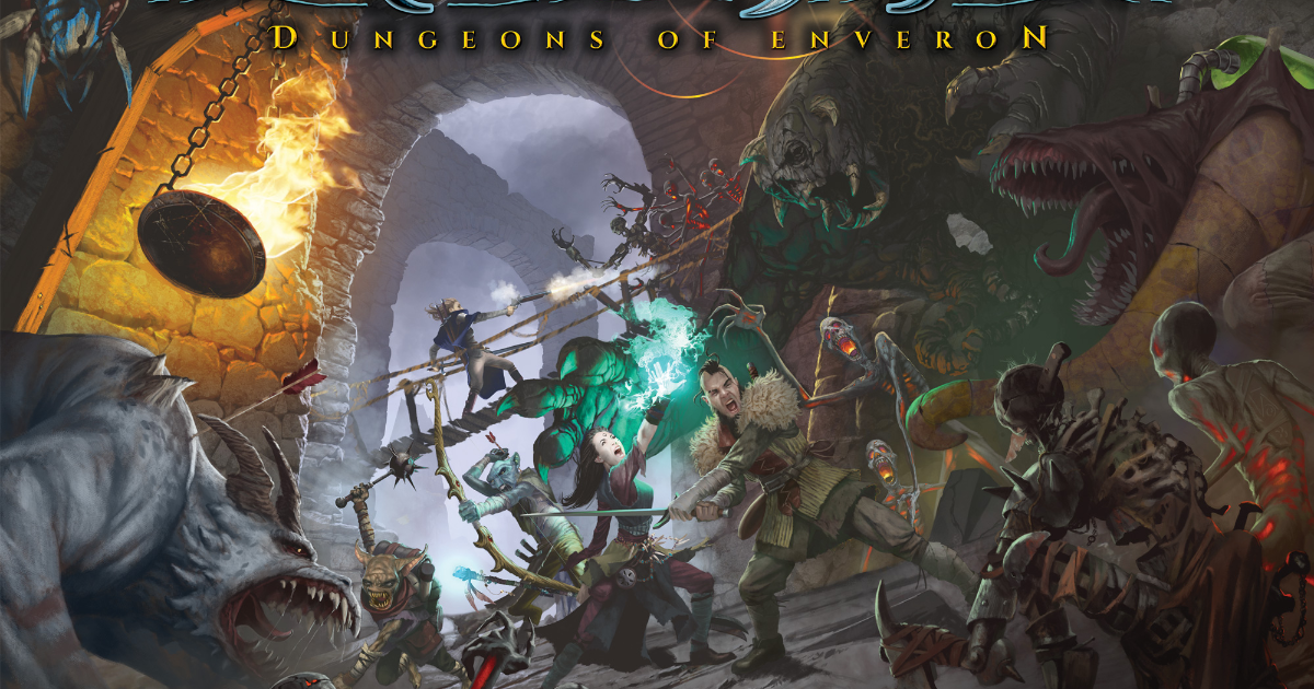 Maladum: Dungeons of Enveron by Battle Systems - Dungeon Rope Bridge -  Gamefound