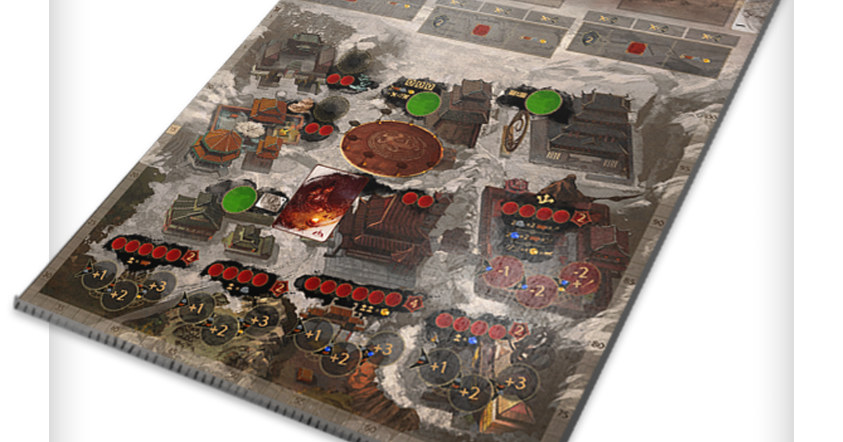 Great Wall Board Game by Awaken Realms - Playmat - Gamefound