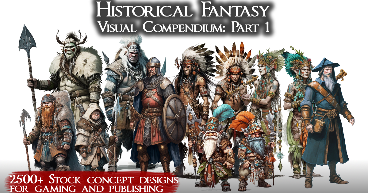 Historical Fantasy Visual Compendium for RPGs Settings Part 1 by Joy