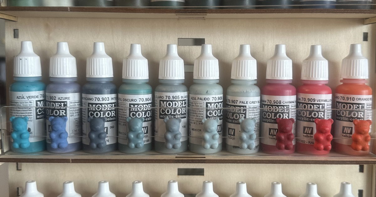 MIXRACK Modular Paint Storage and Hobby Workstation by Grim Rabbit ...