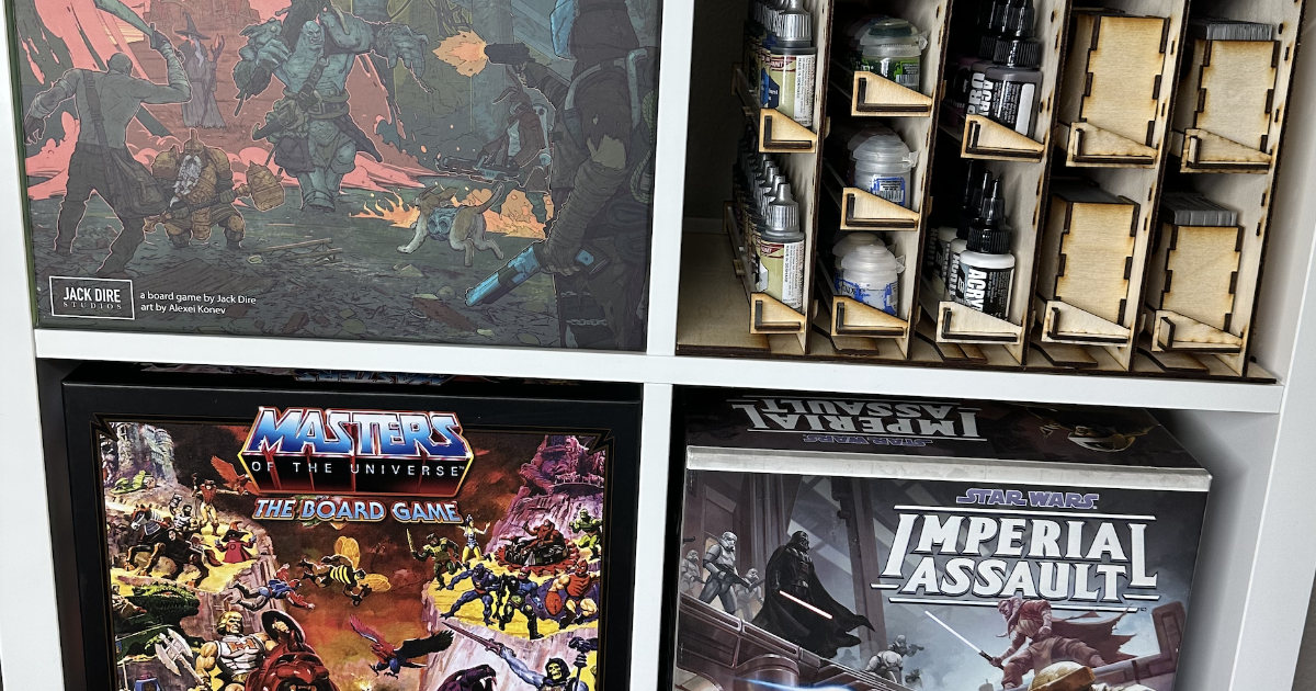 MIXRACK Modular Paint Storage and Hobby Workstation by Grim Rabbit ...