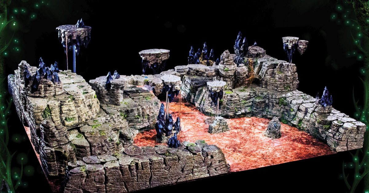 Wildlands Reforged - Hand Painted Modular Terrain by Dwarven Forge 
