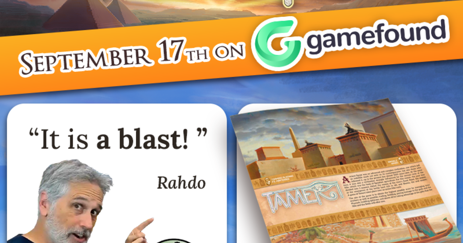 Tameri by Post Scriptum - Tameri on Gamefound on September 17th ...