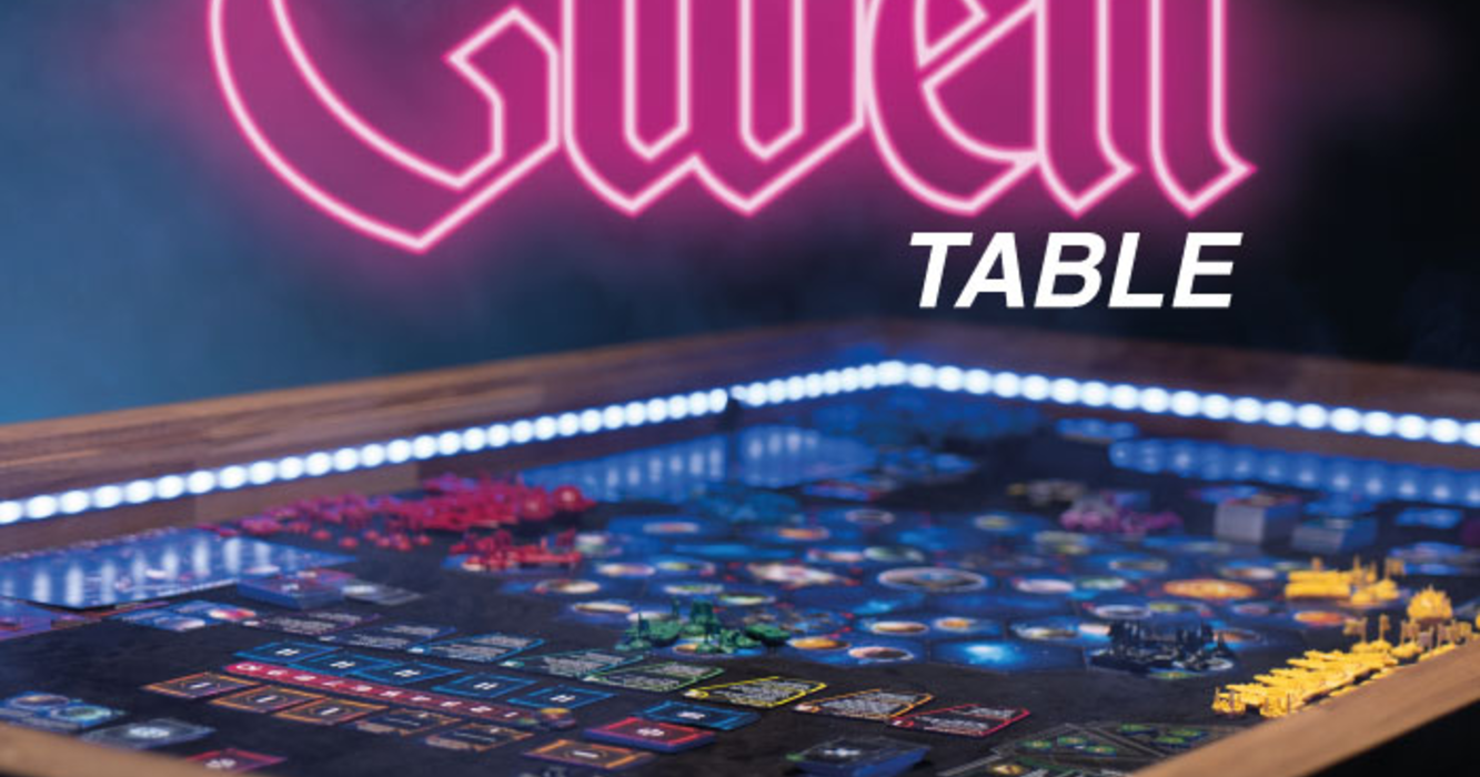 The Gwen Gaming Table by Geeknson by Geeknson Team - Gamefound