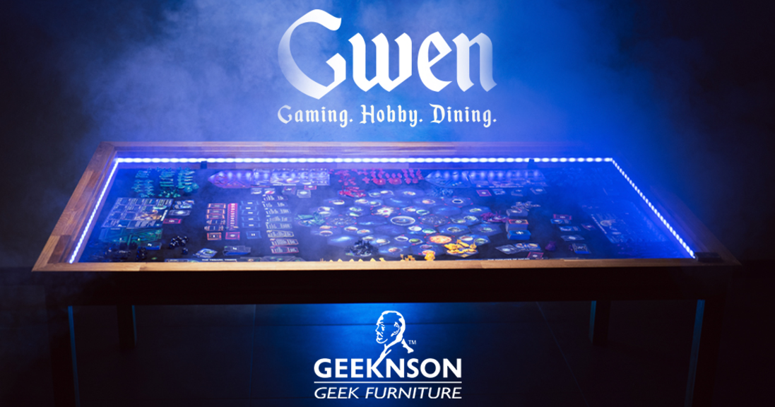 The Gwen Gaming Table by Geeknson by Geeknson Team Your pledge