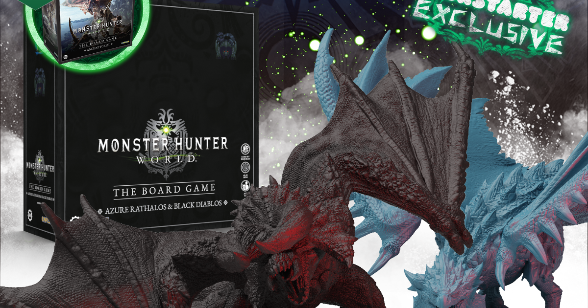 Monster Hunter World: The Board Game by Steamforged Games - Azure