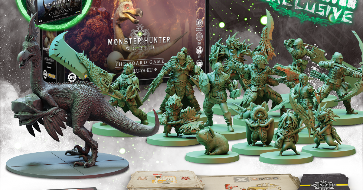 Monster Hunter World: The Board Game will launch on Kickstarter in