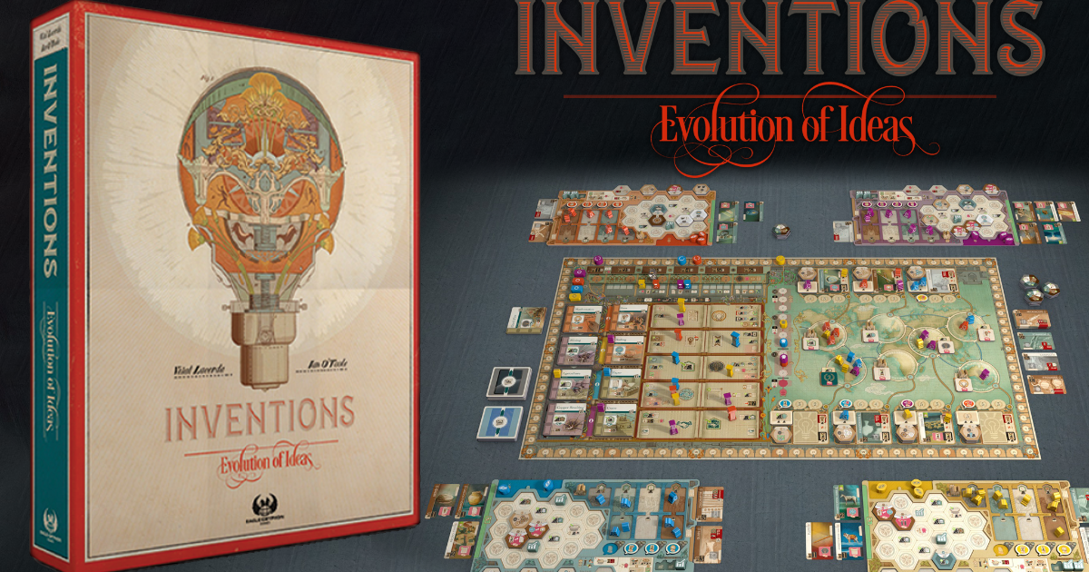 Inventions: Evolution of Ideas by Eagle-Gryphon Games - Gamefound