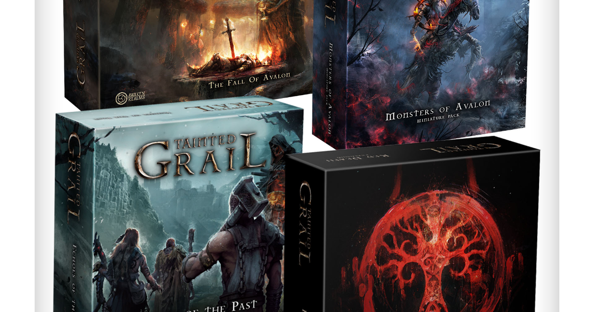 Red Death TAINTED GRAIL Stretch Goals Echoes of the Past Kickstarter Exclusive 