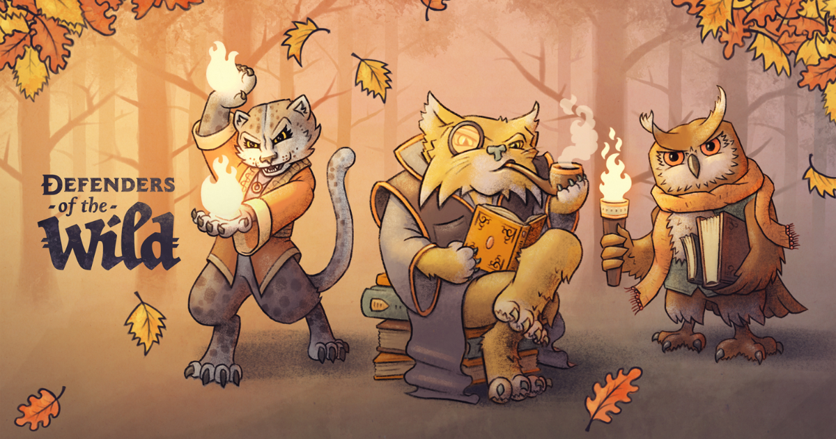 Defenders of the Wild by Outlandish Games Gamefound