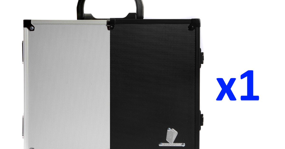 The Sentinel: Briefcase for TCG, Cards, Deck Box, Toploaders by