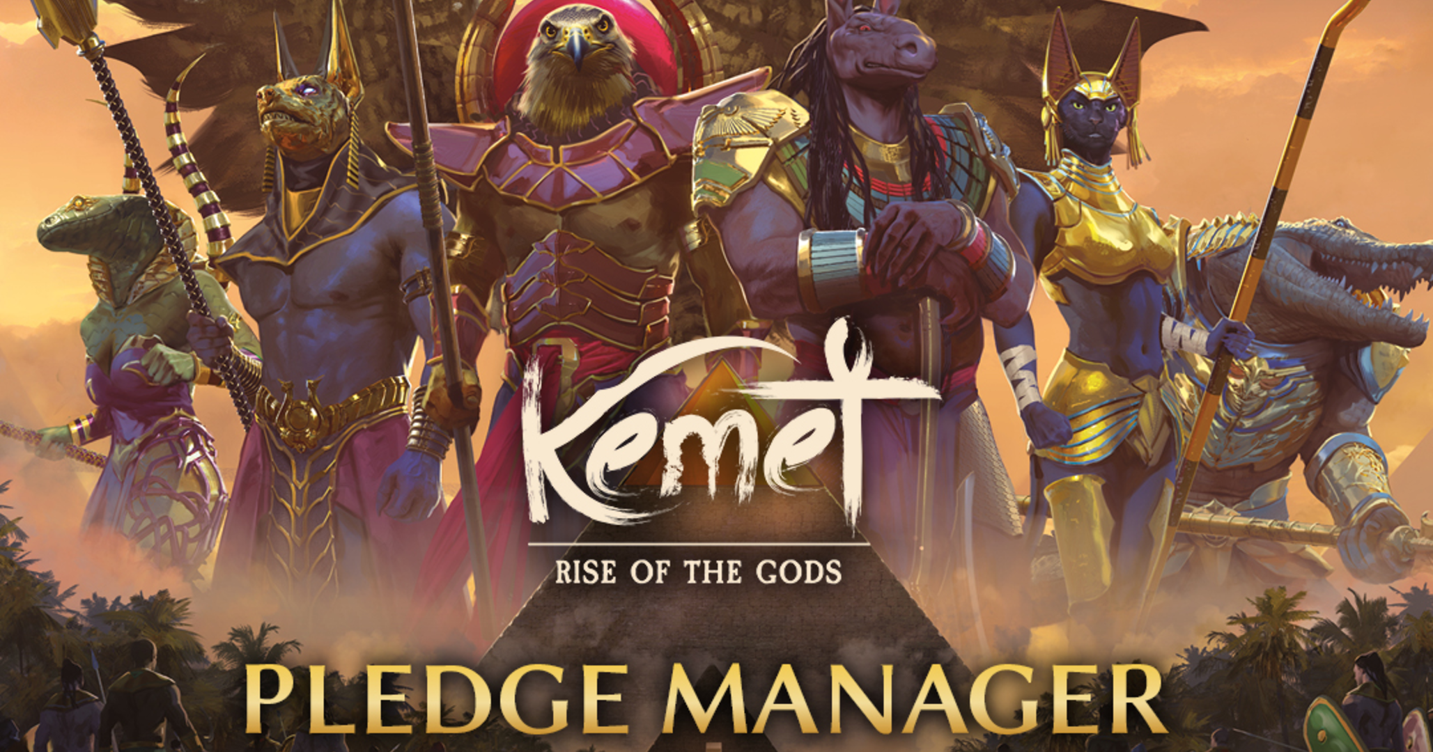 Kemet: Rise of the Gods by Matagot - Pledge Manager extended 