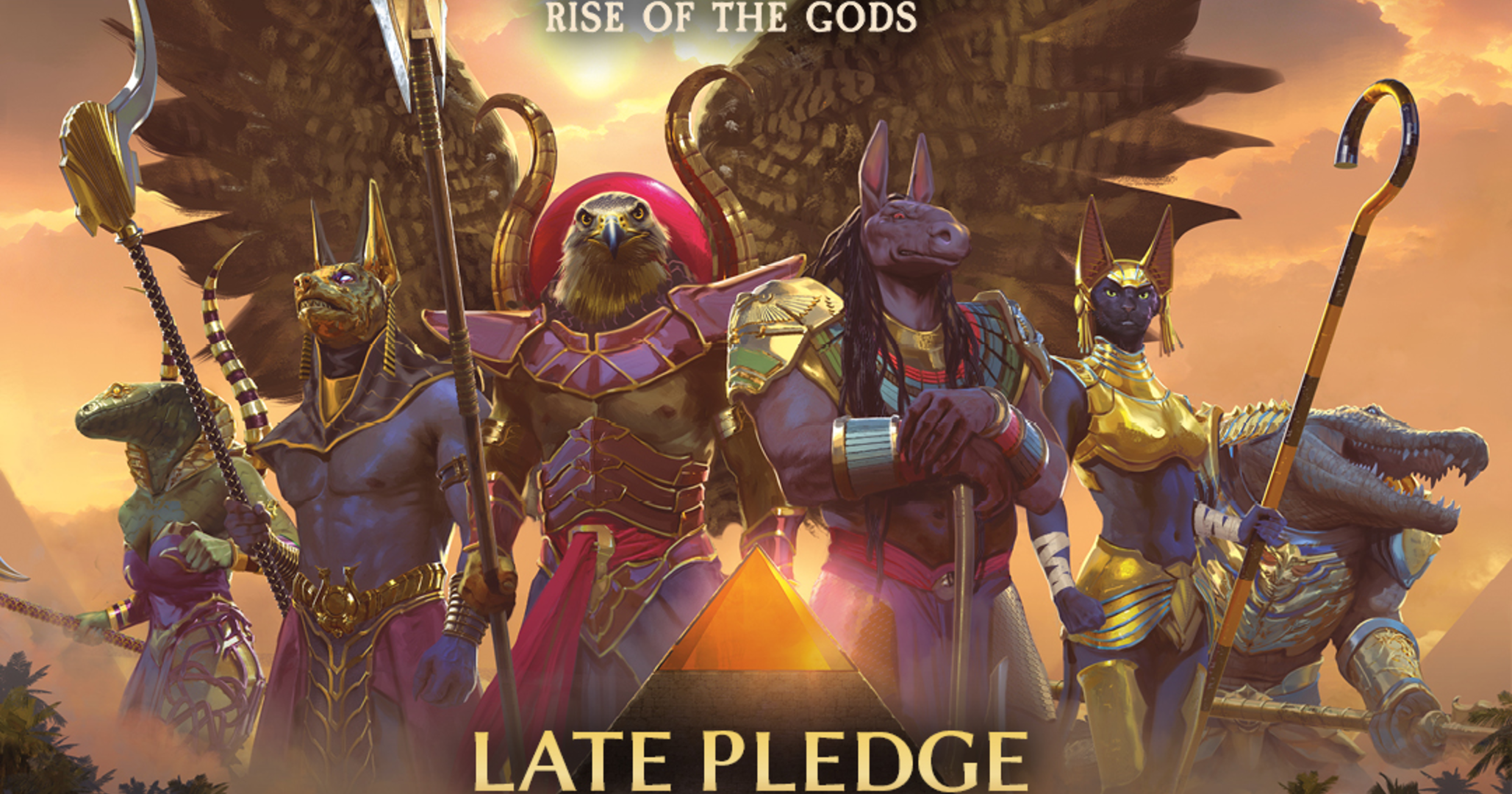 Kemet: Rise of the Gods by Matagot - Late Pledge is open! - Gamefound