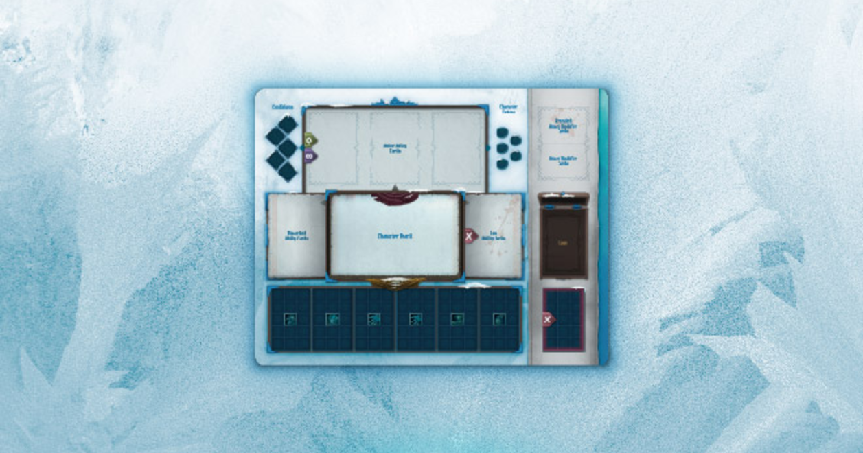 NonOfficial Frosthaven and Gloomhaven compatible playmat. by Crafting