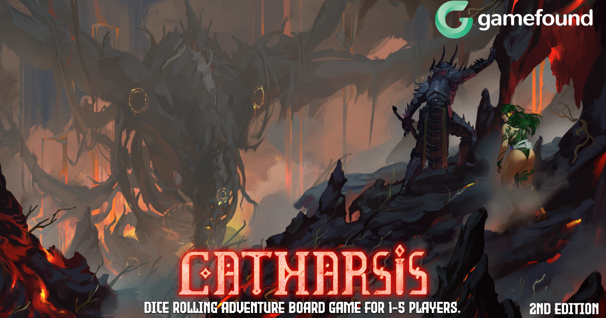 Catharsis: Second Edition - Dice Rolling Adventure Board Game campaign thumbnail