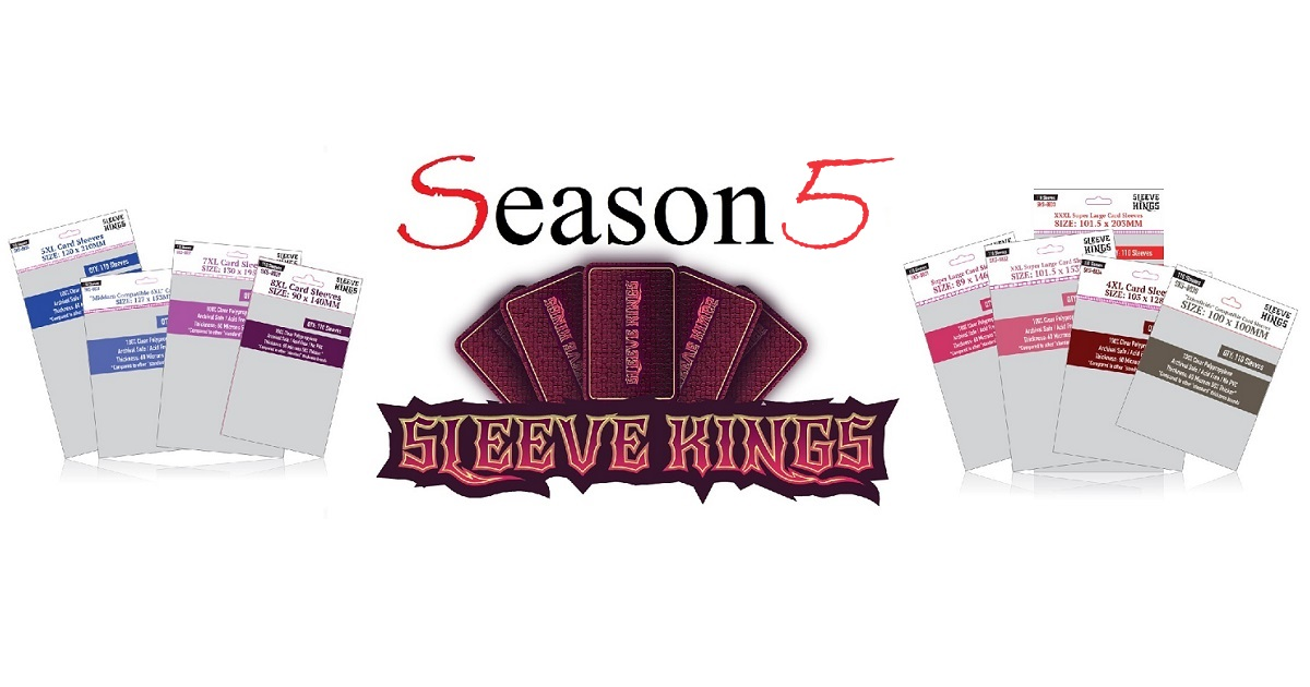 Season 5 Sleeve Kings in 49 Standard, 8 Premium and 9 PERFECT FIT