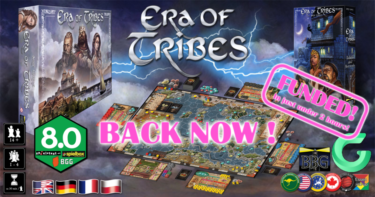 Era of Tribes - 2nd Edition and Beliefs & Betrayals campaign thumbnail