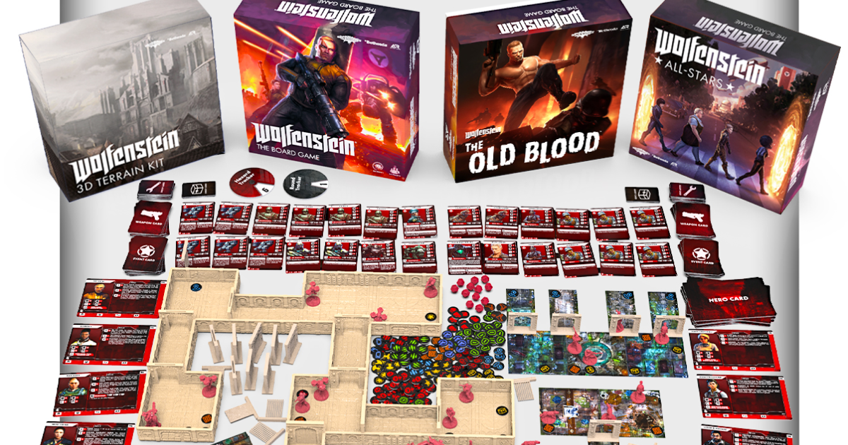 Wolfenstein: The Board Game by Archon Studio - Wolfenstein 3D 