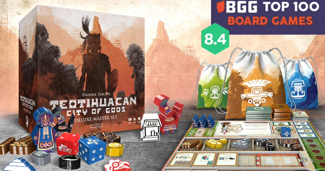 Teotihuacan: City of Gods Deluxe Master Set 2nd print campaign thumbnail