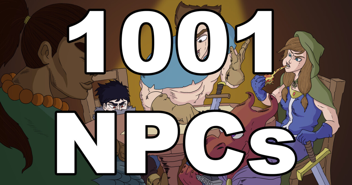 1001 NPCs for Role-playing [ 5E ] & [Pathfinder Second Edition ...