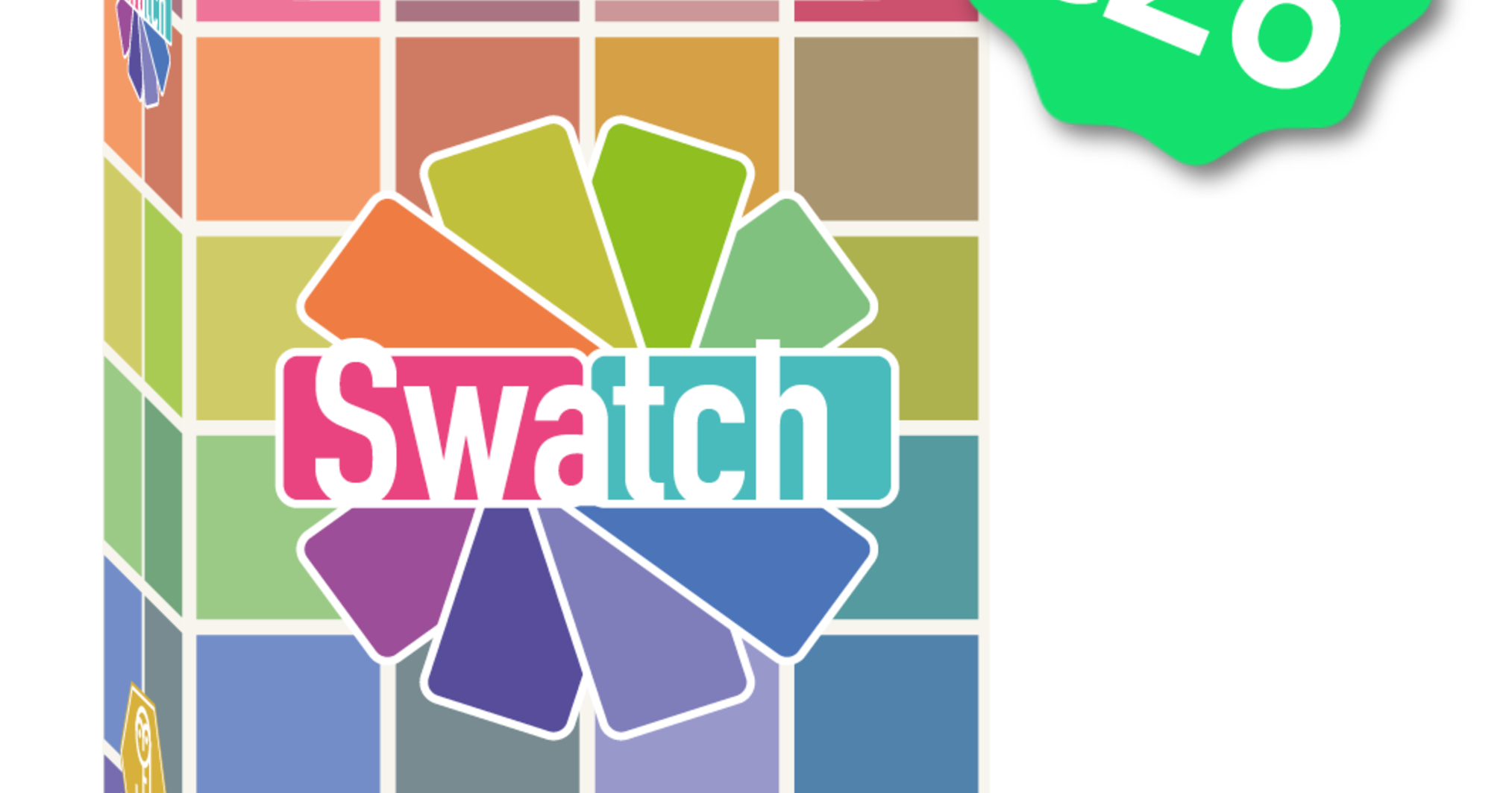 Swatch the abstract game of art by Minerva Tabletop Games Swatch (£